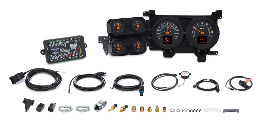 [DDGRTX-76C-PU-X] Dakota Digital - 1973-91 Chevy Truck RTX Instrument System