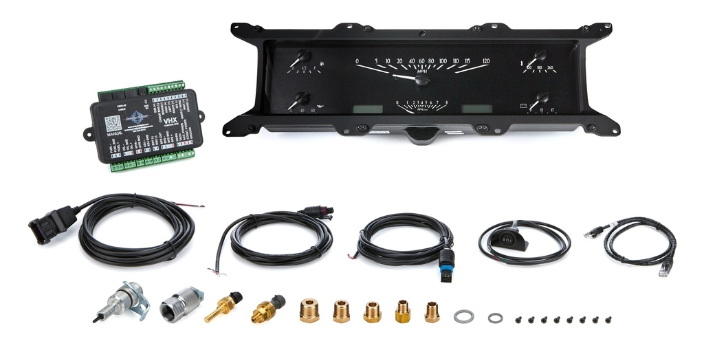 [DDGVHX-67F-PU-K-W] Dakota Digital - 1967-72 Ford Pickup Vhx Instrument System