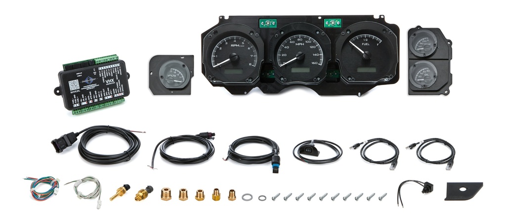 [DDGVHX-70C-CVL-K-W] Dakota Digital - 1970-72 Chevy Chevelle Vhx Instrument System