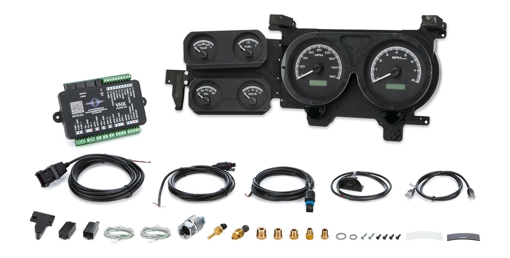 [DDGVHX-73C-PU-K-B] Dakota Digital - 1973-87 Chevy Pickup VHX Instrument System