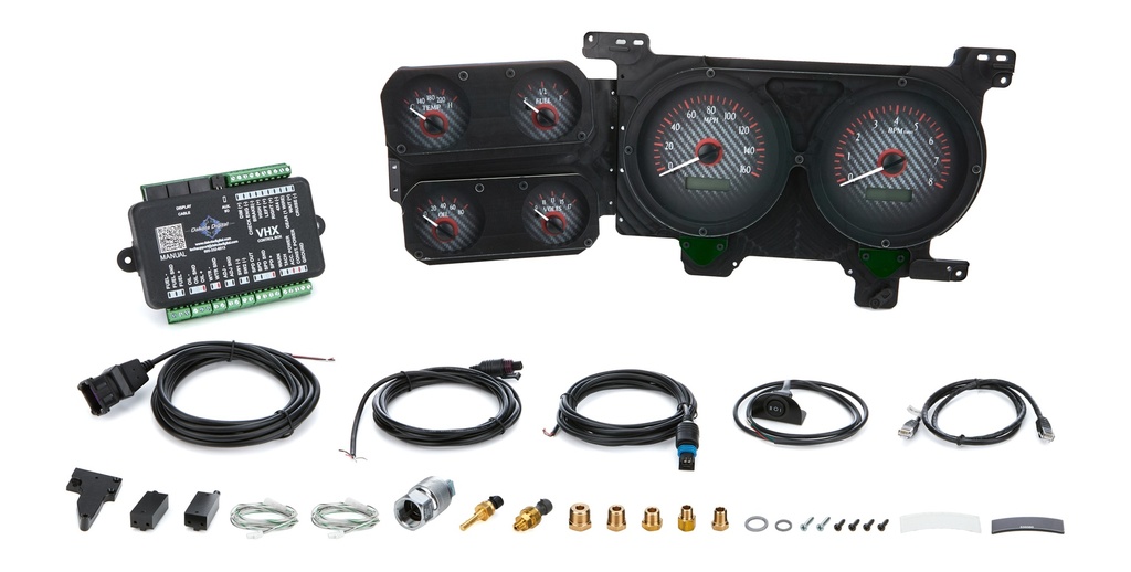 [DDGVHX-73C-PU-K-R] Dakota Digital - 1973-87 Chevy Pickup VHX Instrument System