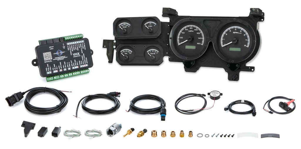 [DDGVHX-73C-PU-K-W] Dakota Digital - 1973-87 Chevy Pickup VHX Instrument System
