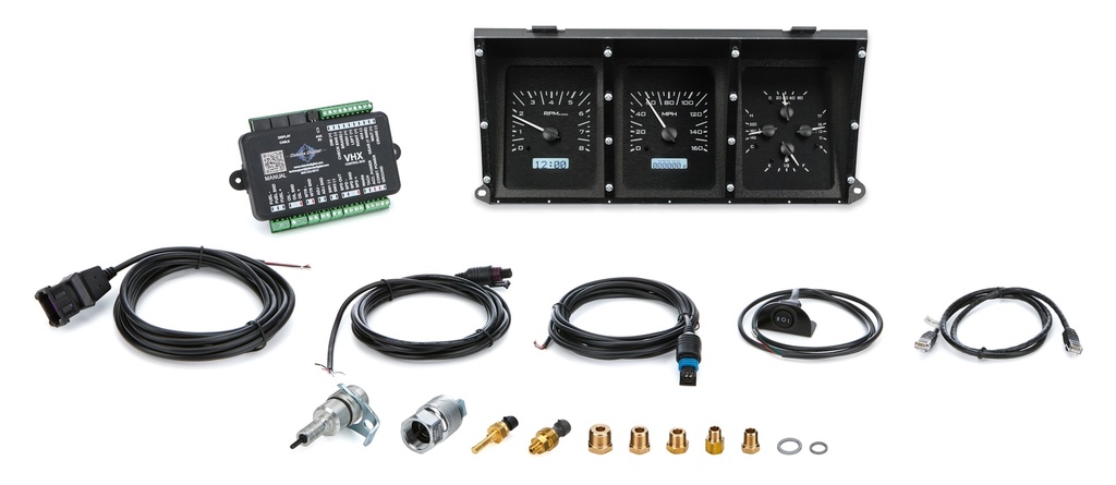 [DDGVHX-73F-PU-K-W] Dakota Digital - 1973-79 Ford Pickup VHX Instrument System