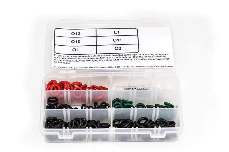 [DWK2-202] Deatschwerks - Fuel Injector O-Ring Kit Modern Muscle Car