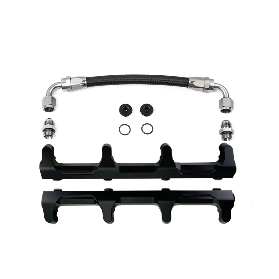 [DWK7-205] Deatschwerks - Billet Fuel Rails W/ Crossover GM LSA/LS9