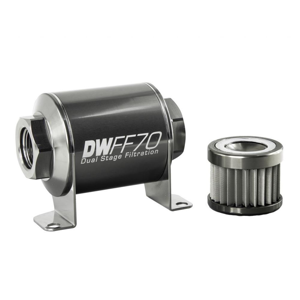 [DWK8-03-070-010K] Deatschwerks - Fuel Filter 8an Female Orb Ports 70mm Length