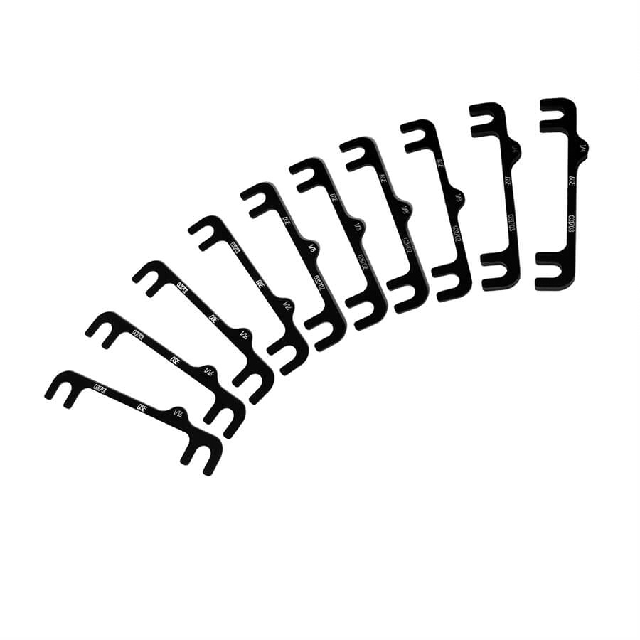 [DSE031715DS] Detroit Speed Engineering - Camber Shim Track Kit 70-81 GM F-Body