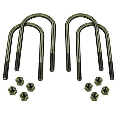 [DSE040701DS] Detroit Speed Engineering - 1/2-20 Hd U-Bolts (4pk) Zinc Finish