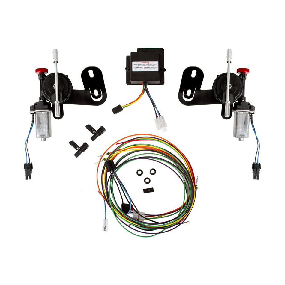 [DSE122003] Detroit Speed Engineering - Electric Rs Headlight Door Kit - 1969 Camaro
