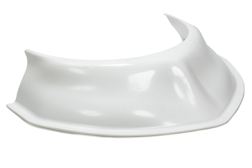 Dirt Defender Racing Products - Hood Scoop White 3.5in Tall