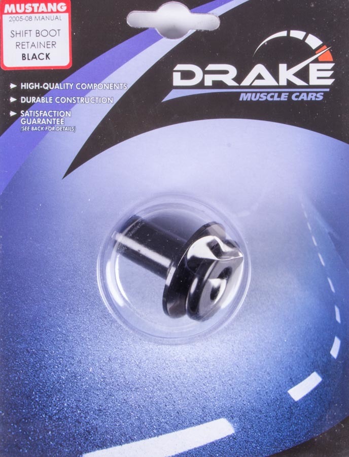 [DRA5R3Z-7213-BRBK] Drake Automotive Group - Shifter Boot Retainer Black 05-09 Mustang
