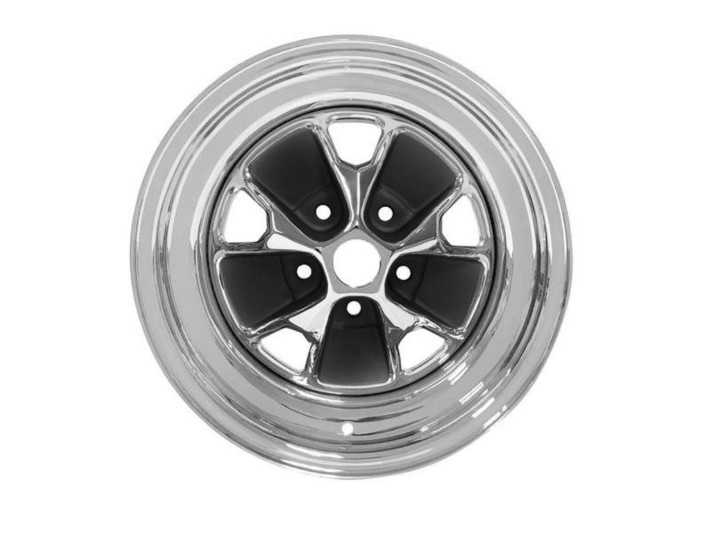 [DRAC5ZZ-1007-BR] Drake Automotive Group - 14 X 7 Mustang Styled Steel Wheel Charcoal