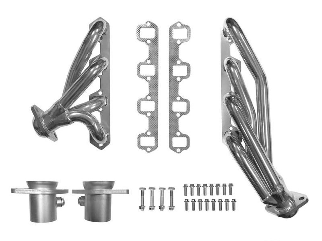 [DRAC6TZ-9430-CC-SH] Drake Automotive Group - 66-77 Bronco Headers Ford Small Block