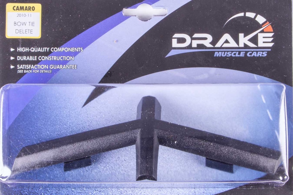 [DRACA-190005-BTD] Drake Automotive Group - Abs Plastic Bow Tie Delete Panel 10-13 Camaro