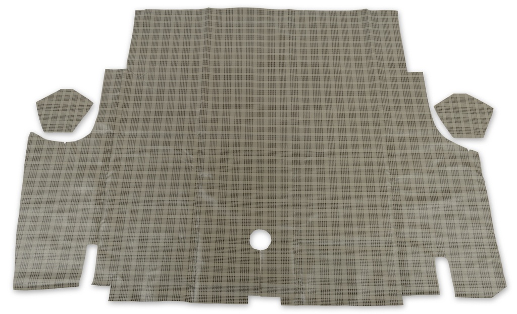 Drake Automotive Group - 65-66 Mustang Trunk Mat Plaid