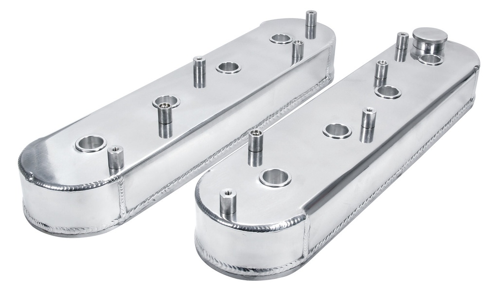 Allstar Performance - Valve Covers LS Fab Aluminum W/ Coil Mount