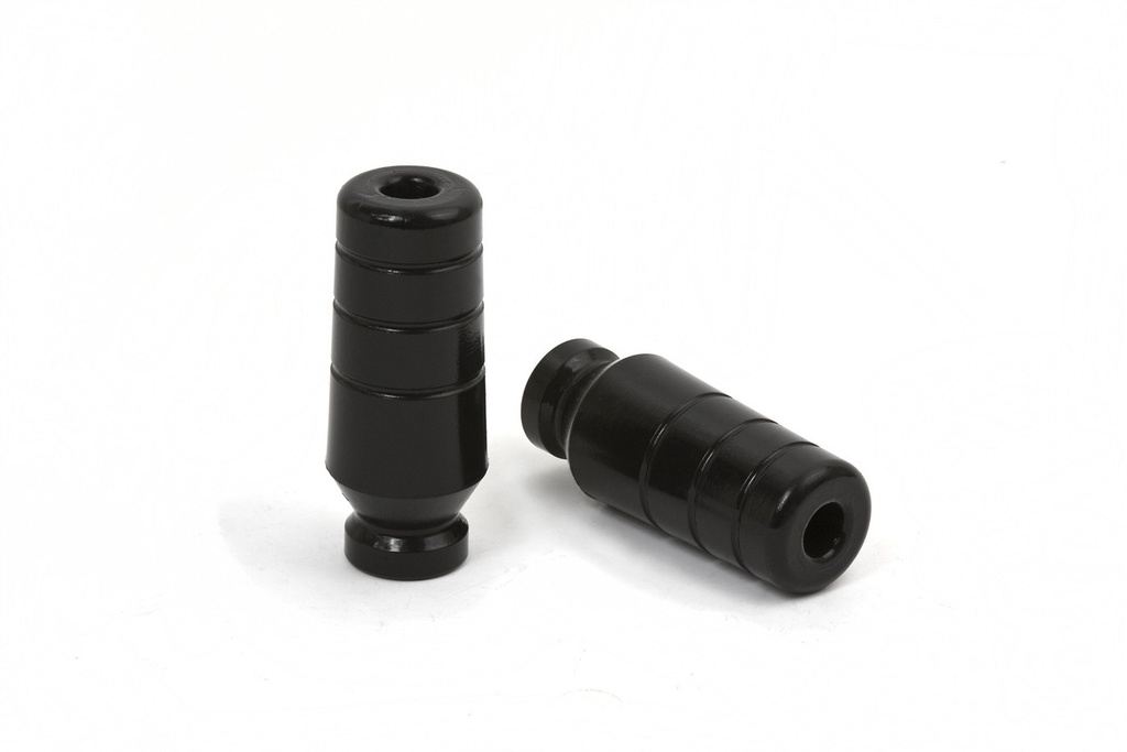 [DASKJ09114BK] Daystar Products International - 97-01 Jeep XJ Extended Front Bump Stops Pair
