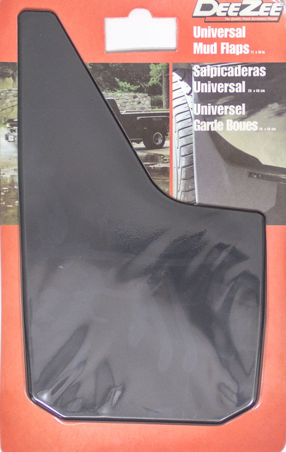[DZZ17939] Dee Zee - Universal Mud Flaps Black 11in x 18in
