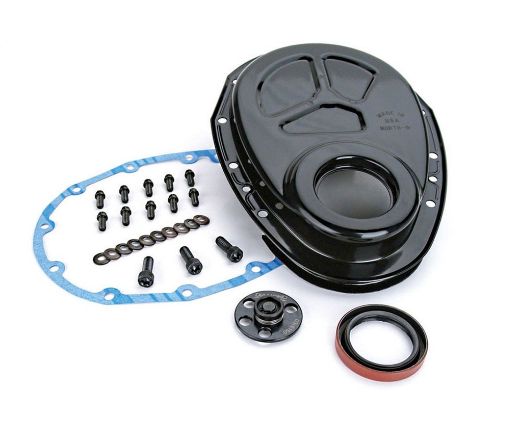 [COM208] Comp Cams - SBC Timing Cover W/ Welded Thrust Plate