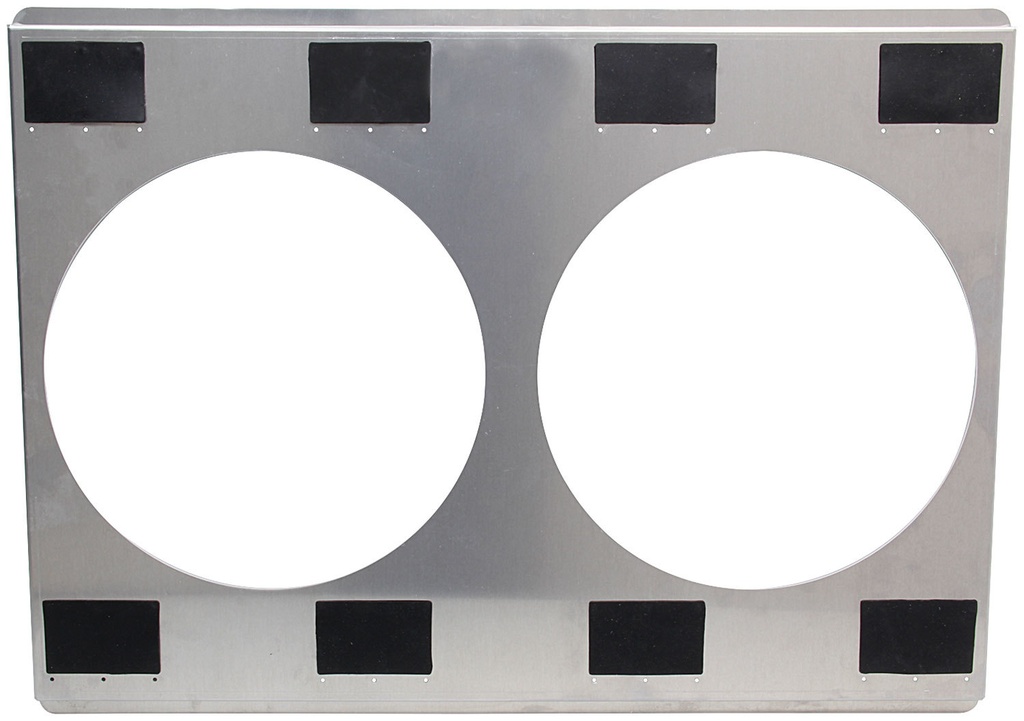 Allstar Performance - Aluminum Fan Shroud 25-3/4x18-3/4 Dual 12