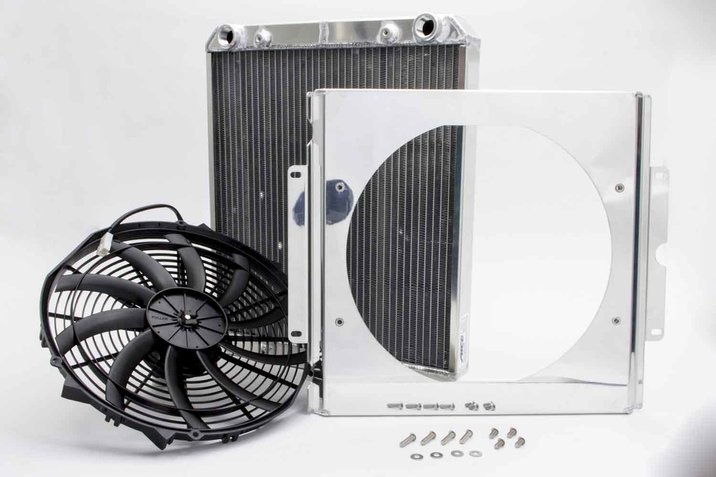 [AFC80108N] AFCO Racing - Dragster Radiator w/ Fan and Shroud