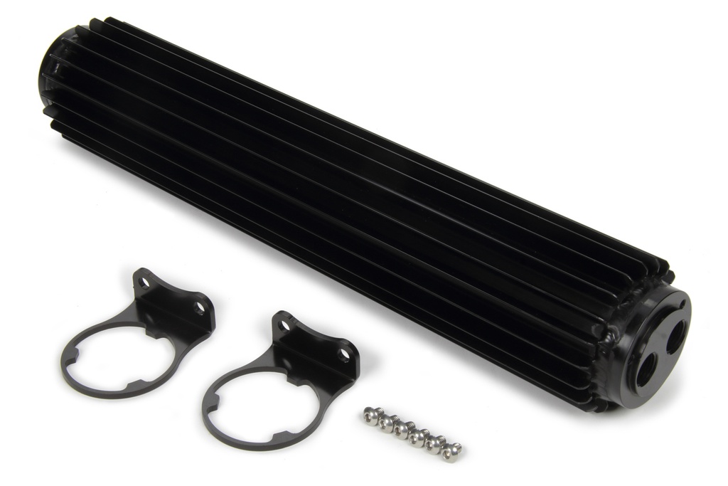 [DER13281] Derale - Dual-Pass Heat Sink Cooler 15in Black Anodized