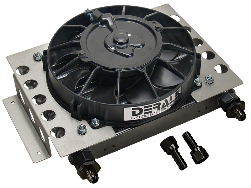 [DER13750] Derale - Remote Oil Cooler w/Fan