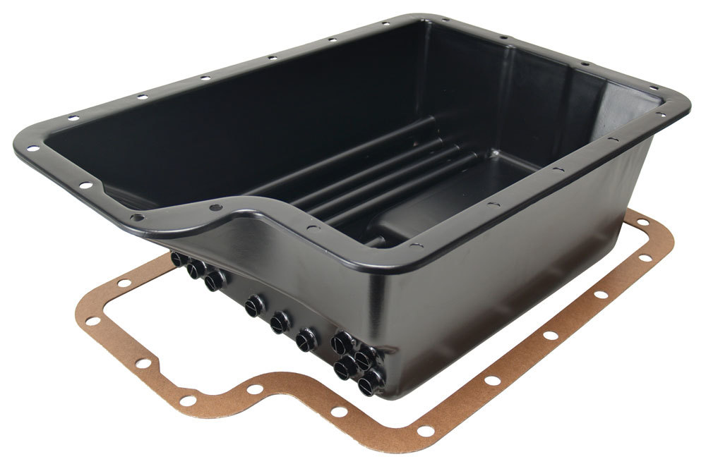 Derale - Black Trans Pan Ford 4R100/E4OD/5R110/5R110W