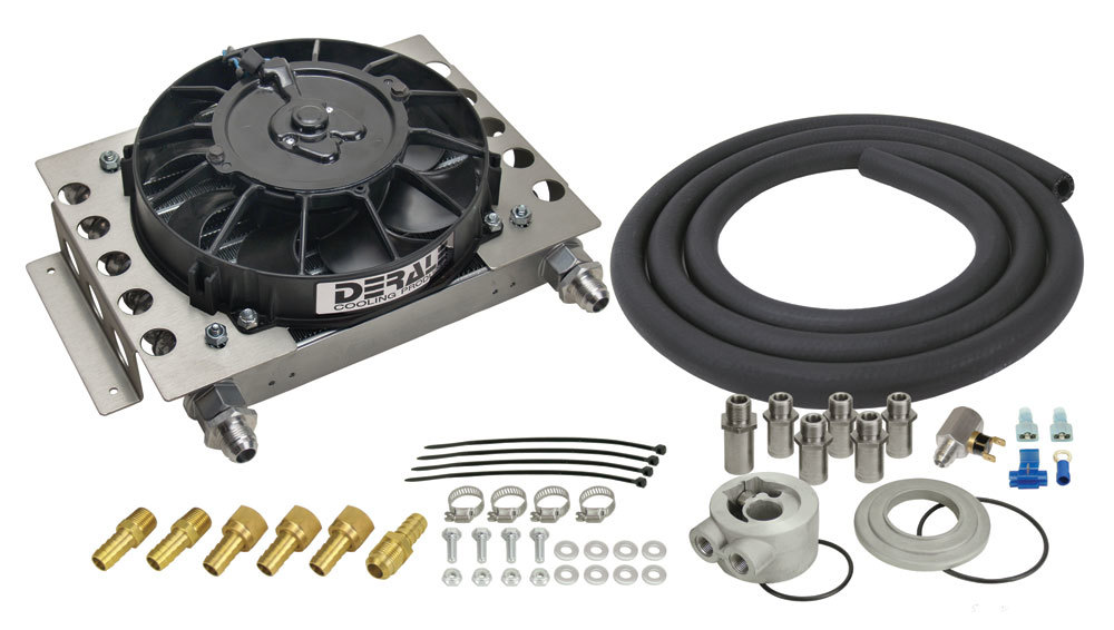[DER15450] Derale - Atomic-Cool Engine Oil Cooler Kit -8AN