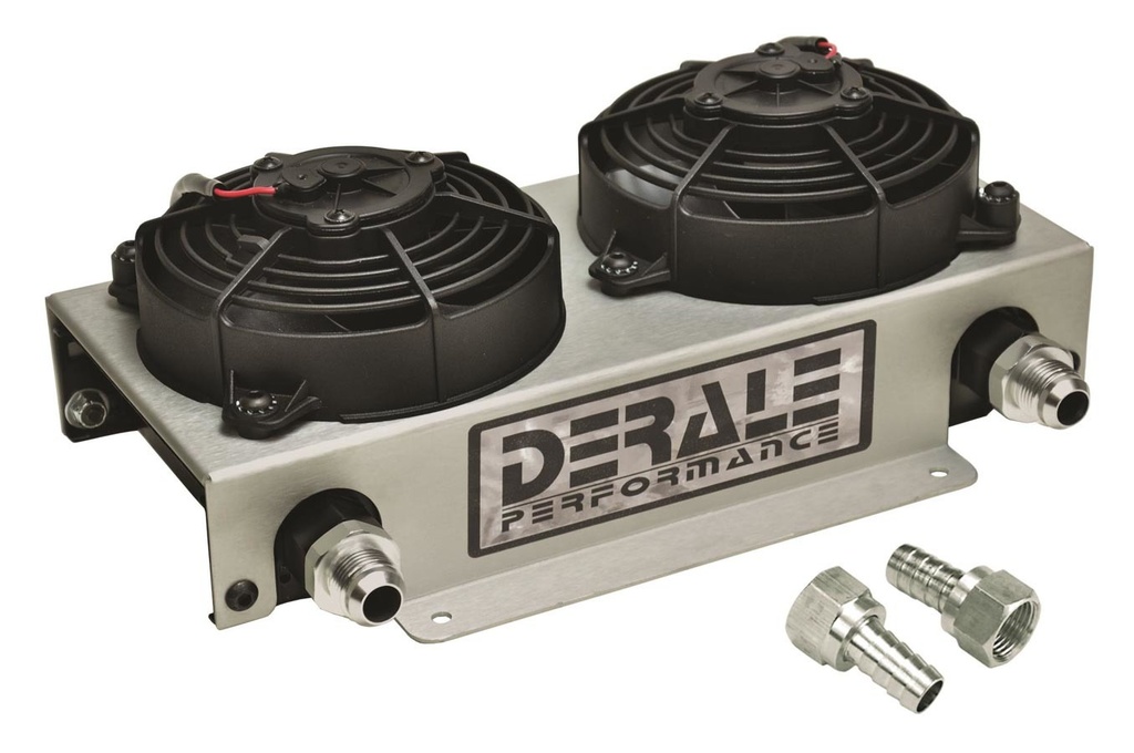 [DER15845] Derale - 19 Row Hyper Dual-Cool Remote Cooler (-10AN)