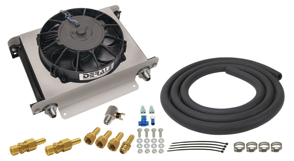 [DER15960] Derale - Hyper-Cool Trans Cooler Kit -8an