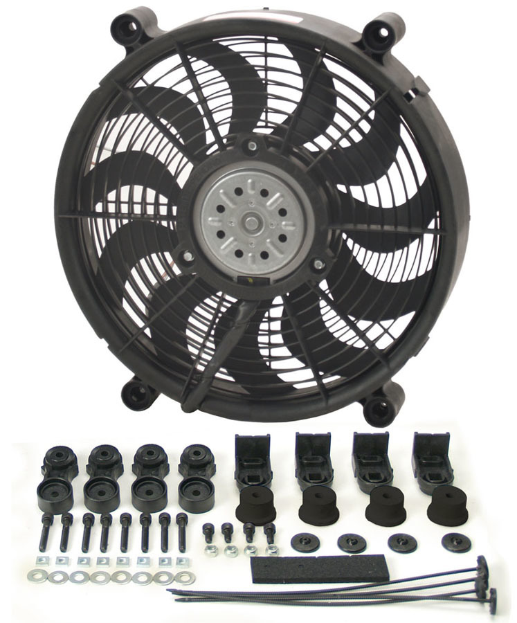 [DER16214] Derale - 14in High Output RAD Fan Single