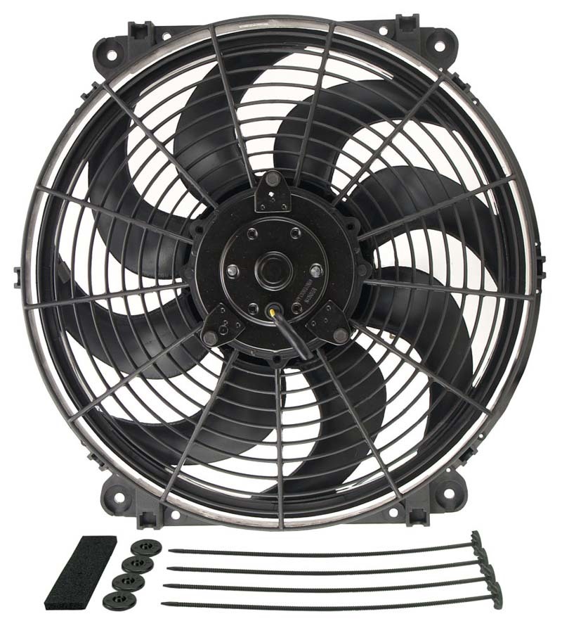 [DER16624] Derale - 14in Tornado Electric Fan W/Standard Mount Kit
