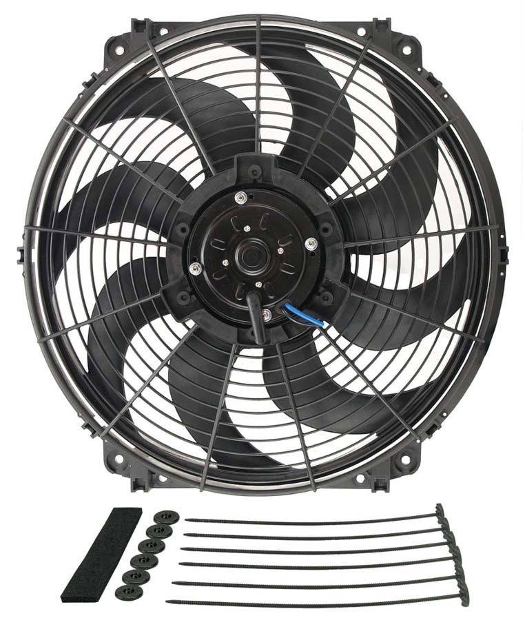 [DER16626] Derale - 16in Tornado Electric Fan W/Standard Mount Kit