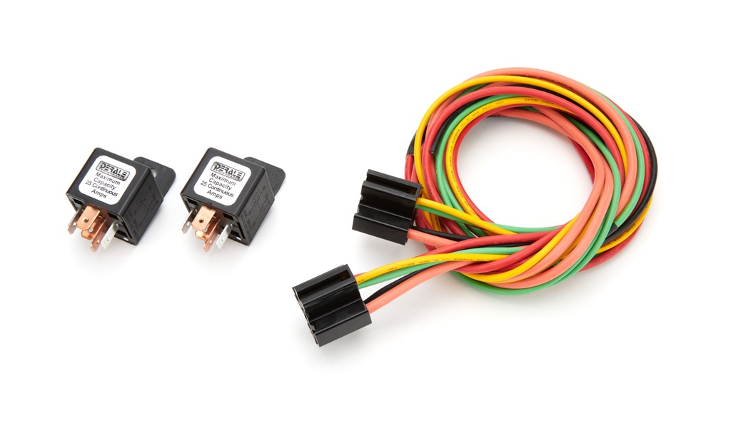 [DER16765] Derale - 40/60 Amp Dual Relay w/Wiring Harness