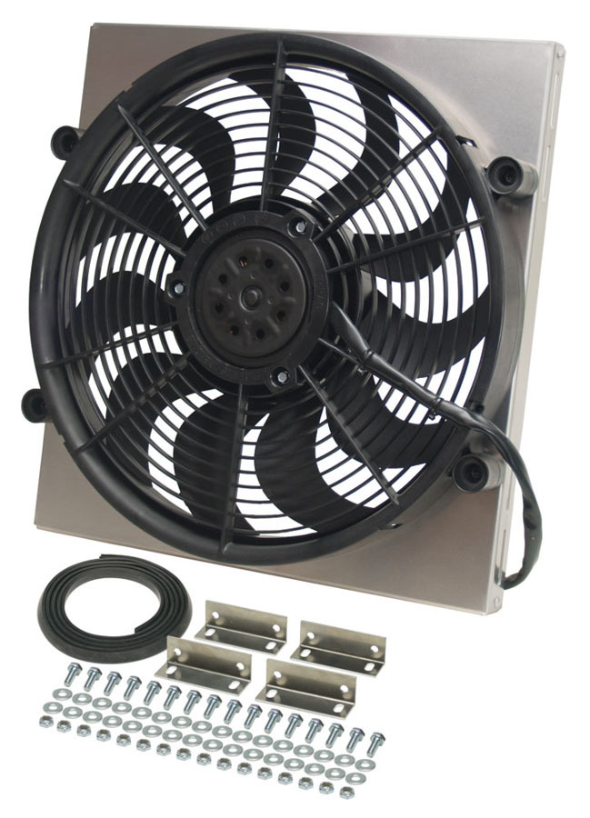 [DER16816] Derale - RAD Fan w/Alum Shroud Assembly