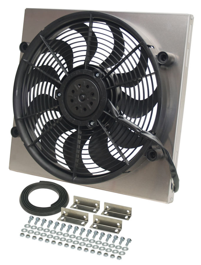[DER16818] Derale - RAD Fan With Aluminum Shroud Assembly