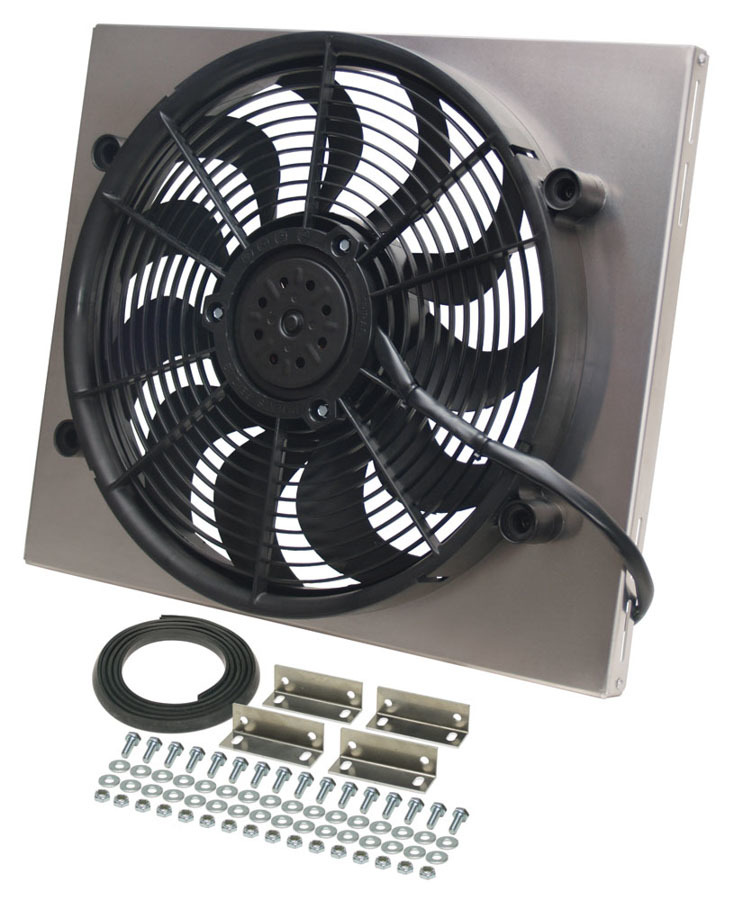 [DER16821] Derale - RAD Fan w/Alum Shroud Assembly