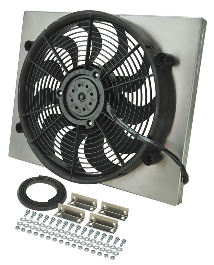 [DER16823] Derale - RAD Fan W/Alum Shroud Assembly