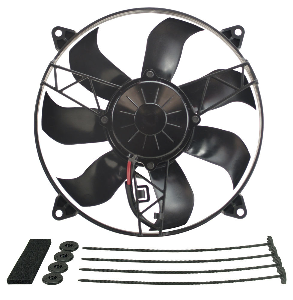 [DER16918] Derale - 12in High Output RAD Fan Single Puller