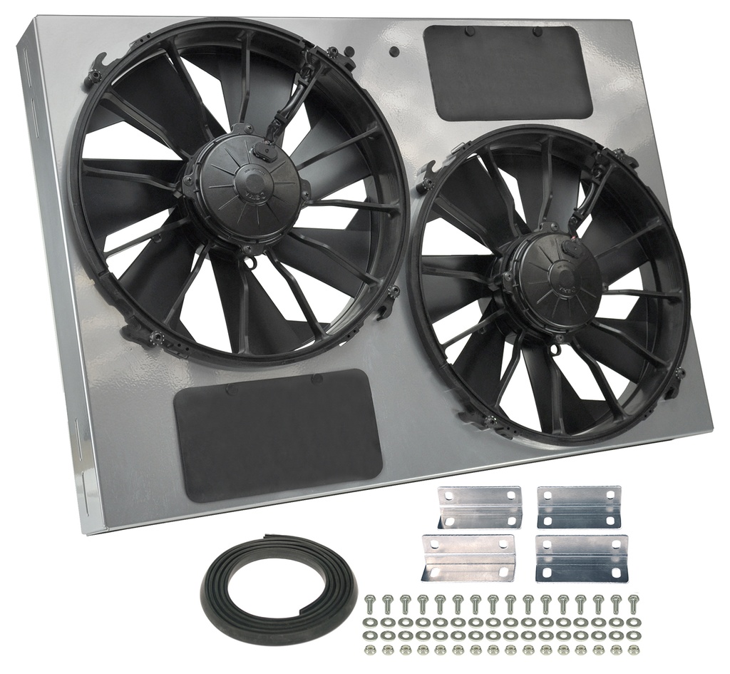 [DER16927] Derale - 13in Dual High Output RAD Fans Puller