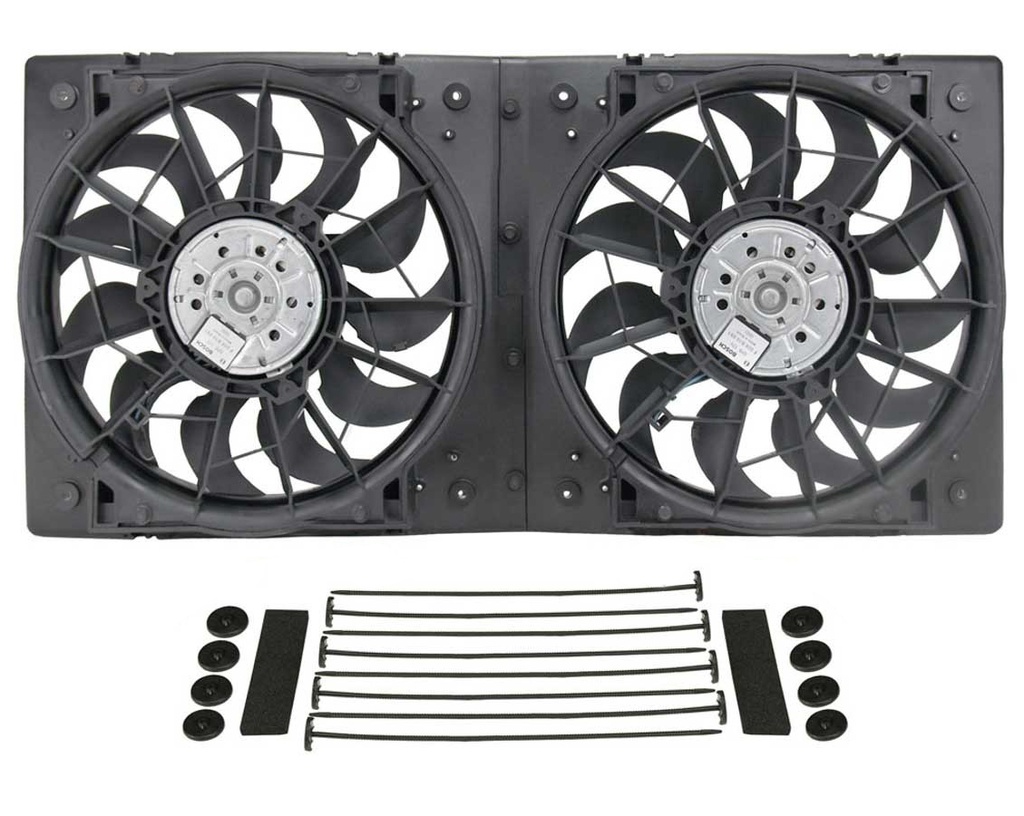 [DER16928] Derale - 13in Dual High Output Rad Fans Puller