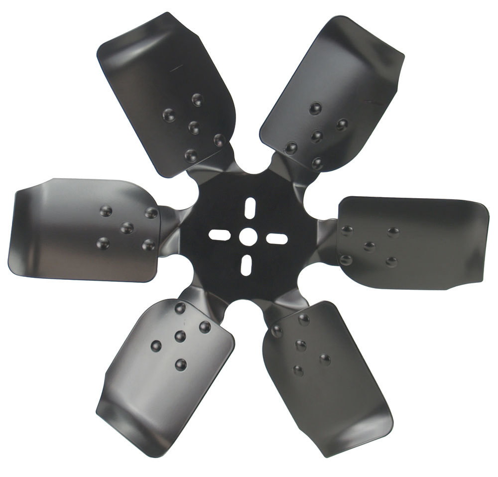 [DER17417] Derale - 17in Rigid Race Fan Steel Blade-Reverse Rot