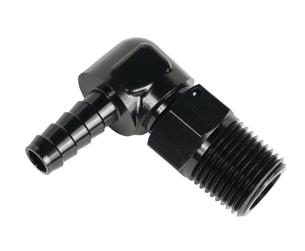 [DER59408] Derale - Fitting 90 Degree 7/8-14 To 1/2in Barb