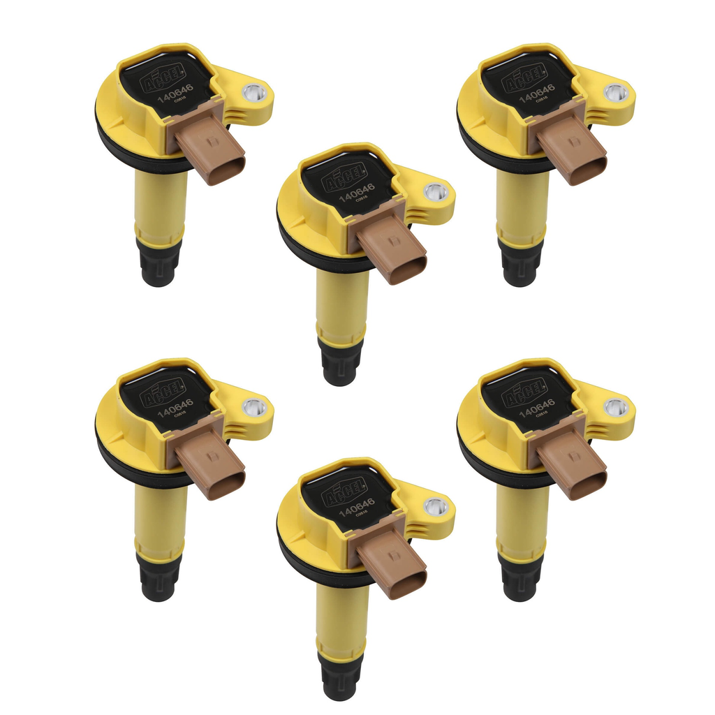 Accel - Coil Ford 3.5L V6 EcoBoost 6pk Yellow