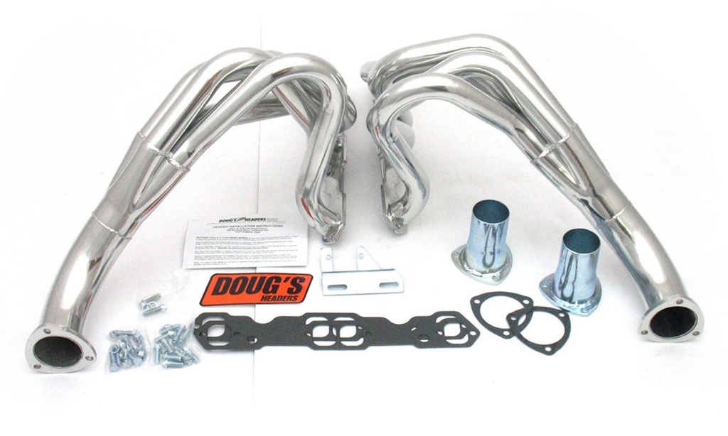 [DGHD329] Dougs Headers - SBC Headers 1.75 Dia Ceramic Coated