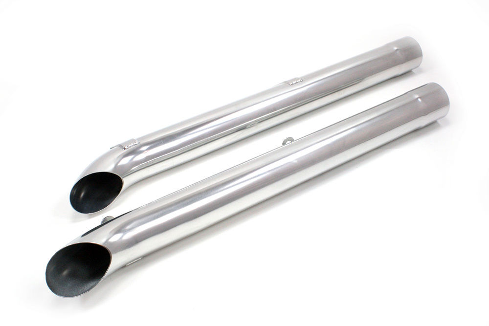 [DGHD930] Dougs Headers - Side Pipes - Silver (Pair)
