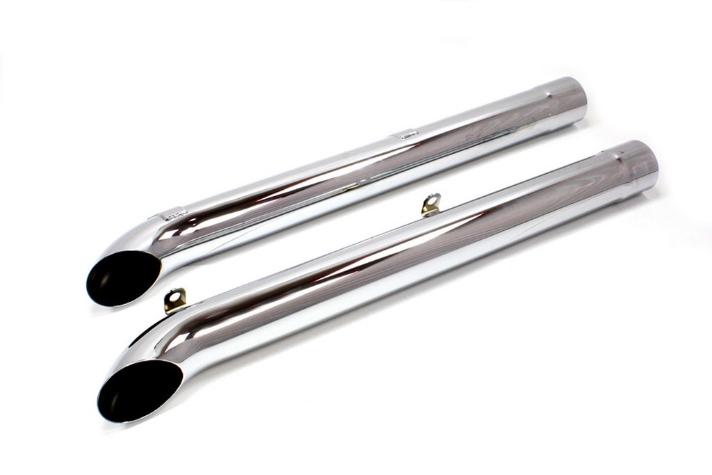 [DGHD930-C] Dougs Headers - Side Pipes - Chrome (Pair)