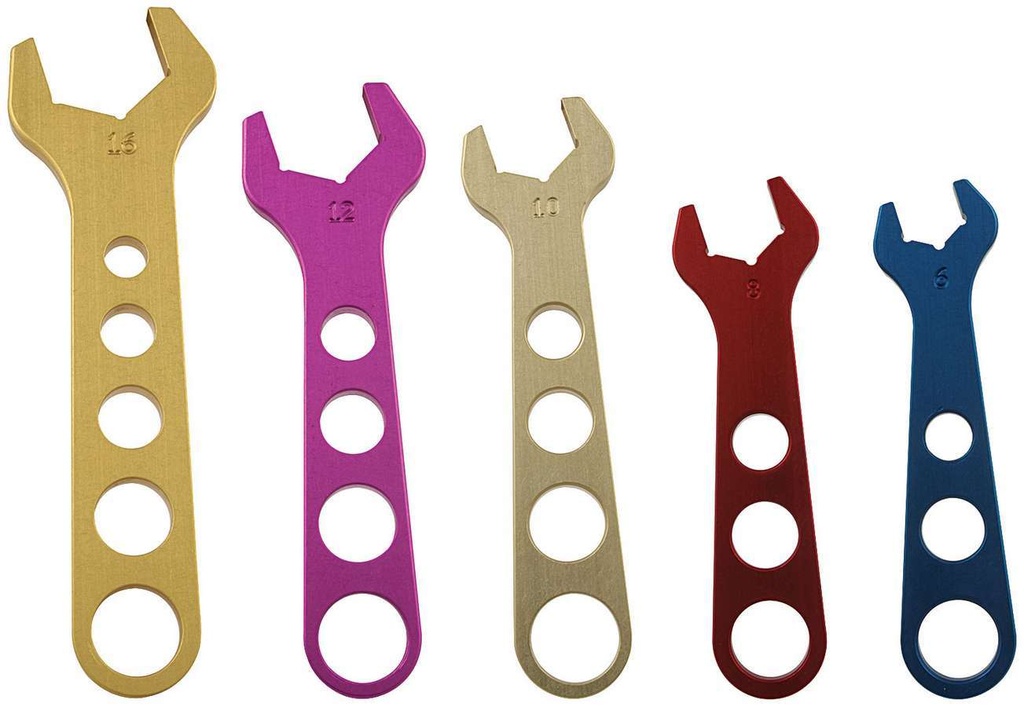 Allstar Performance - Aluminum Wrench Set (6-8-10-12-16)