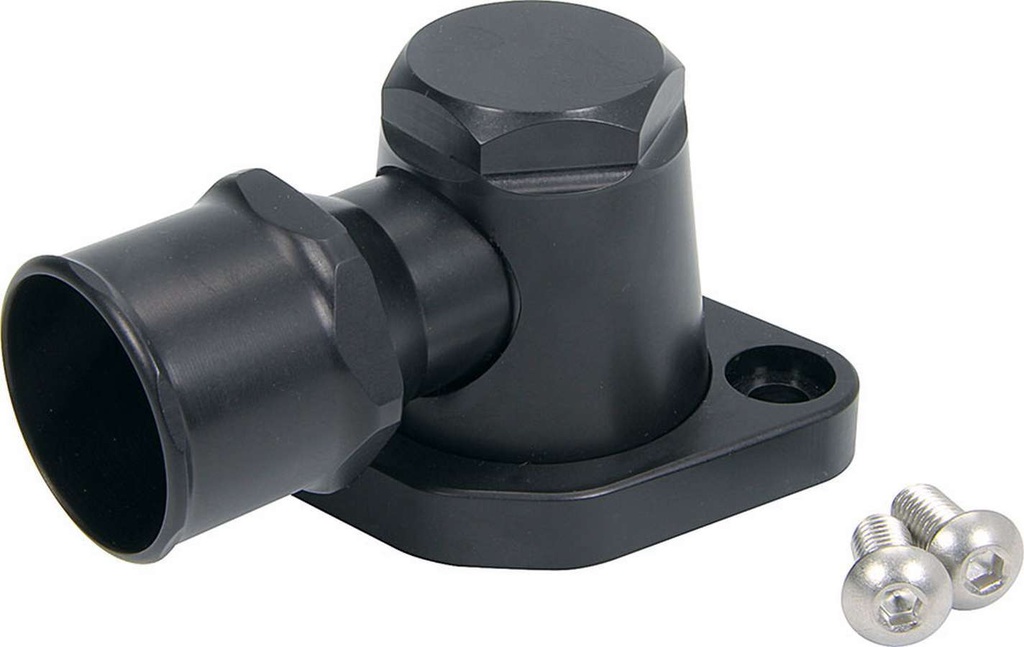 Allstar Performance - Billet Water Neck 1-3/4in Black